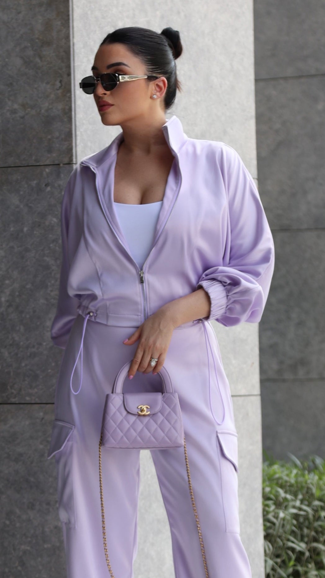 IZZA JACKET LILAC GLOW