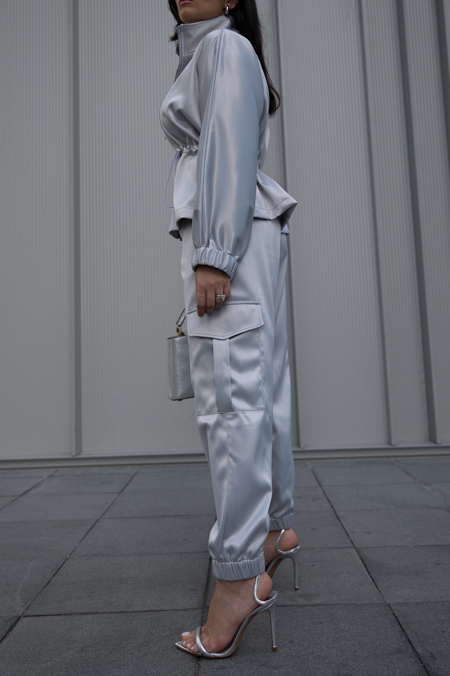 ALINA JACKET ICY GRAY