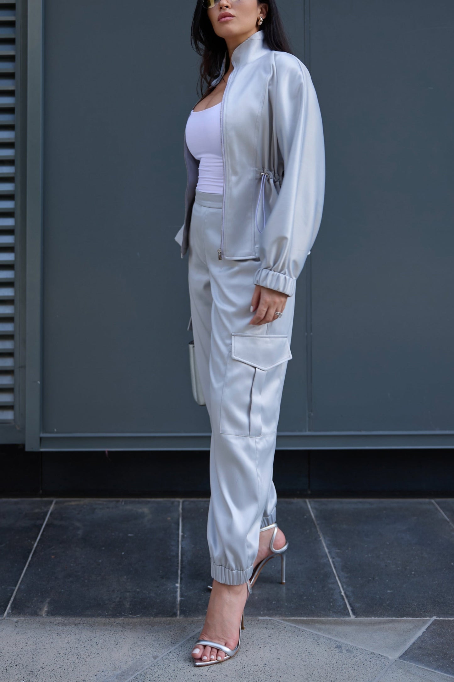 VIXY PANTS ICY GRAY