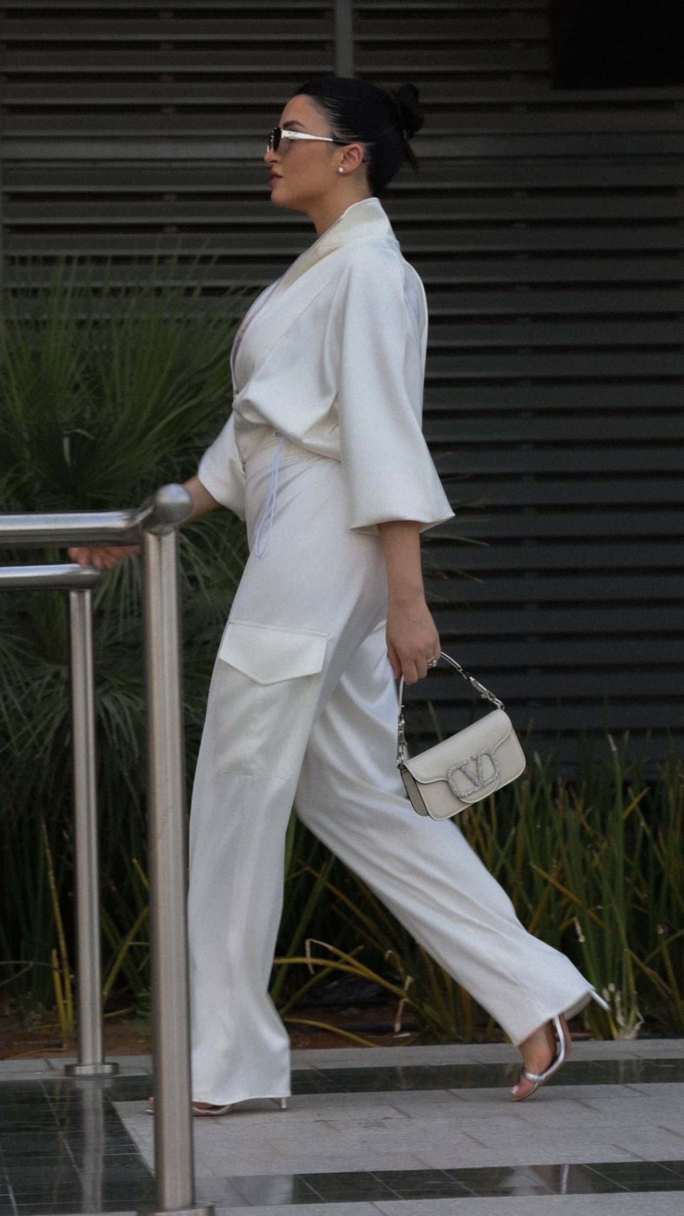 MIMI PANTS GLOSSY PEARL