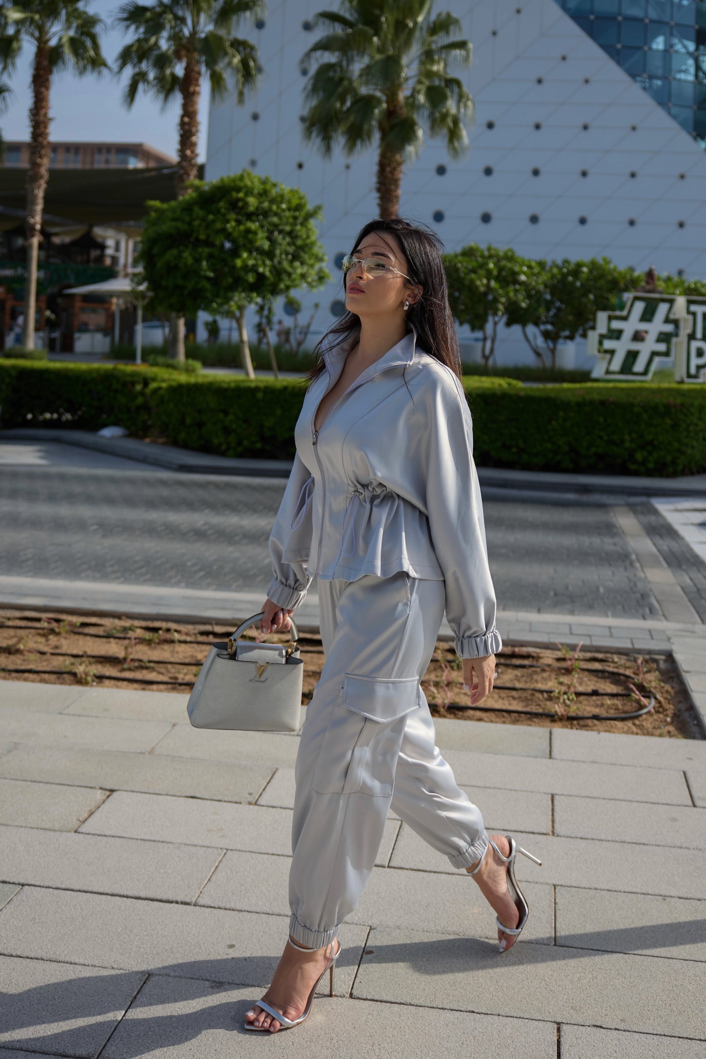 ALINA JACKET ICY GRAY